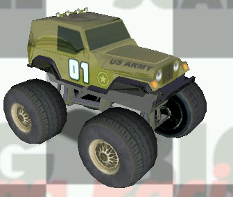 US Army Monster Truck